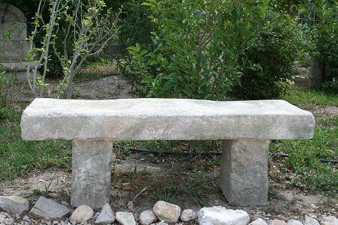 Thumbnail: LIMESTONE BENCH CAMPAGNARD 130