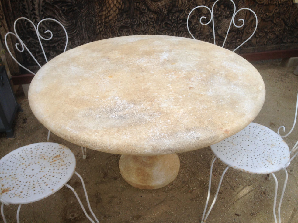 Thumbnail: LIMESTONE TABLE ROUND