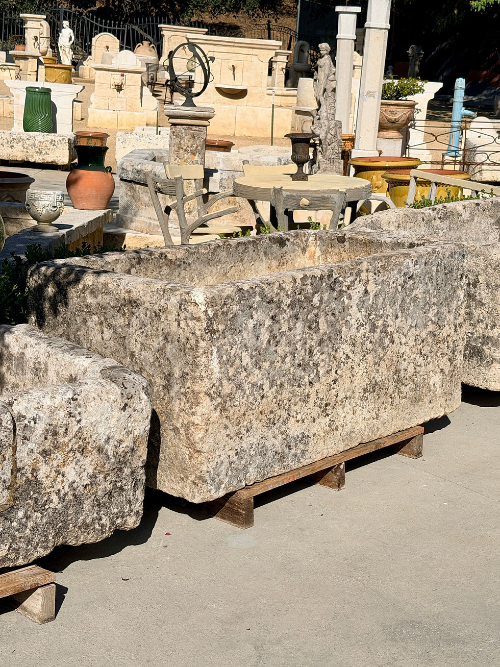 Thumbnail: Antqieu Limestone trough from France