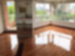 piso de parquet