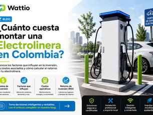 ¿Cuánto cuesta montar una electrolinera en Colombia?