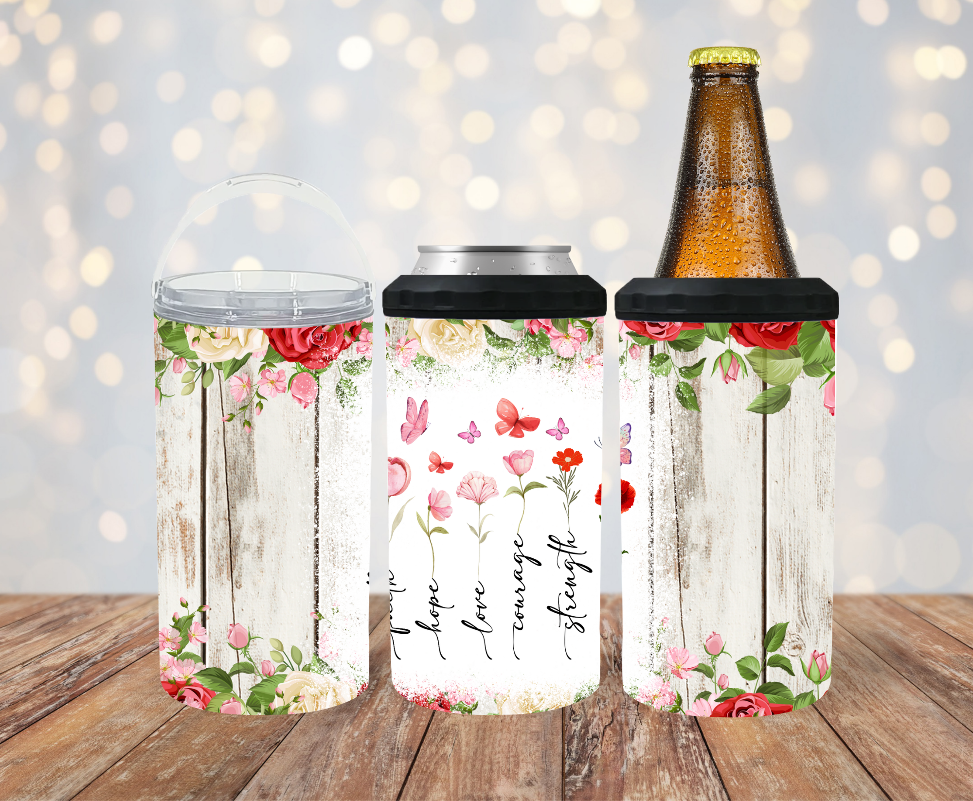 Faith, Hope, Love - Floral