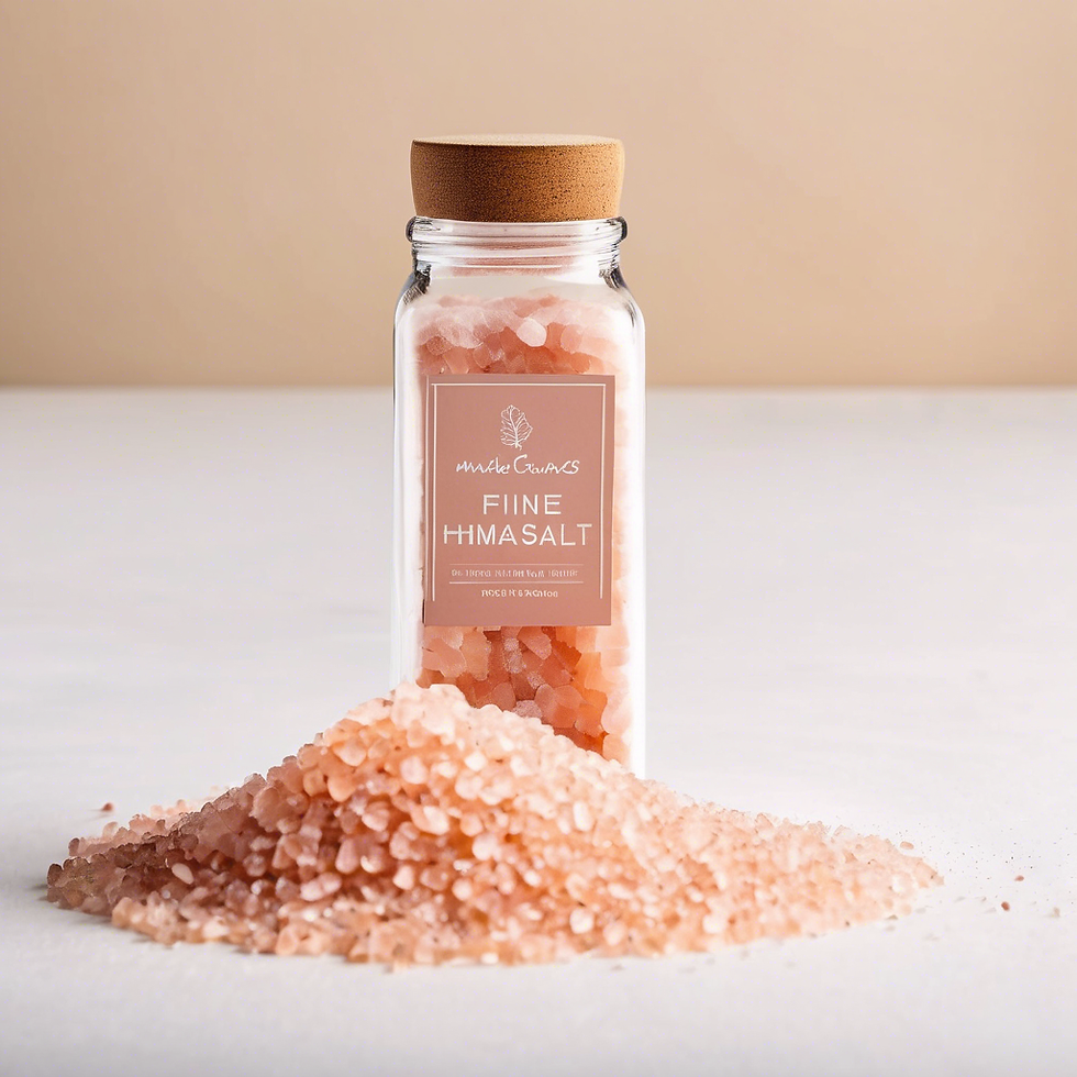 Fine Himalayan Pink Salt by Maali Global Fine Himalayan Pink Salt powder Free Flow Pink Salt