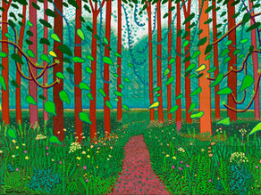 LE PRINTEMPS DE DAVID HOCKNEY 