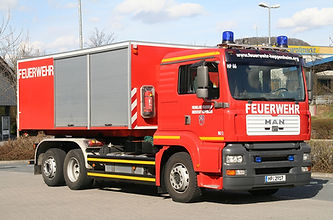 Abrollbehälter Schlauch