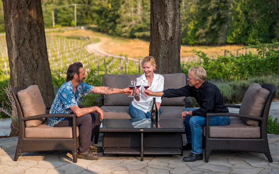 Dylan, Tricia and Steve