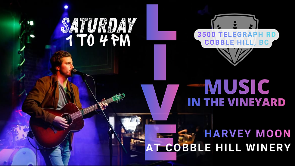 Live Music in the Vineyard with Harvey Moon