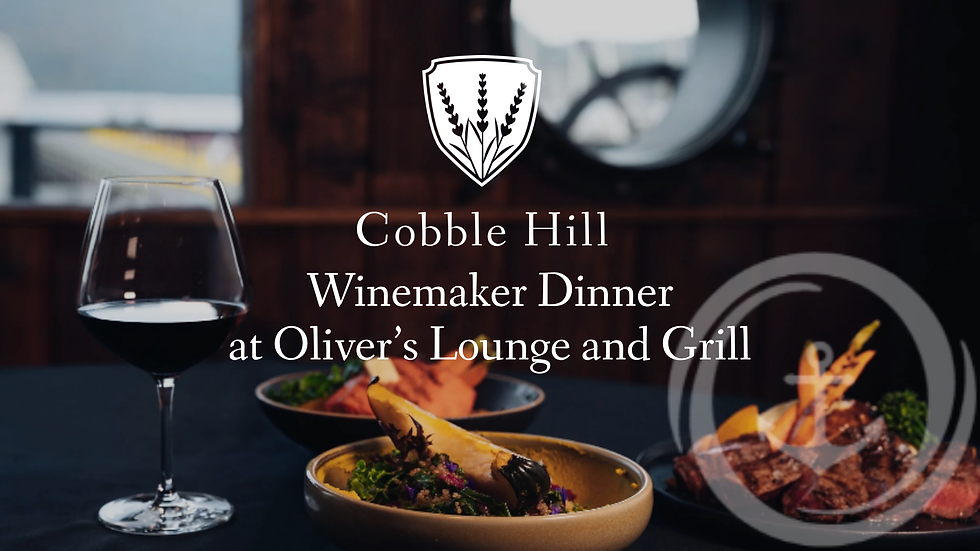 Winemaker Dinner with Dylan Sheldon at Oliver's Lounge
