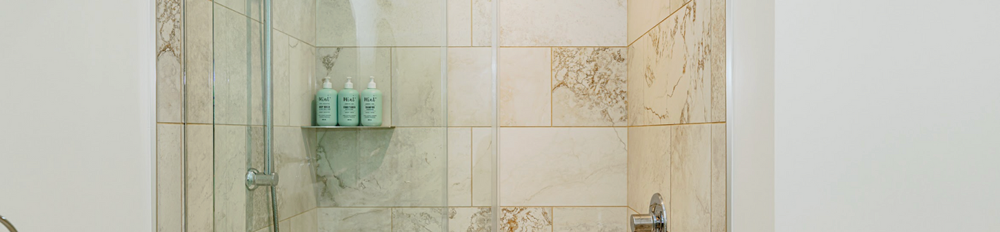 Ensuite bathroom with shower