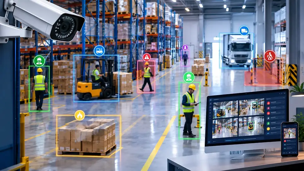 AI-Based CCTV Solution for Warehouse Security