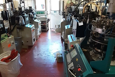 Sock knitting machines