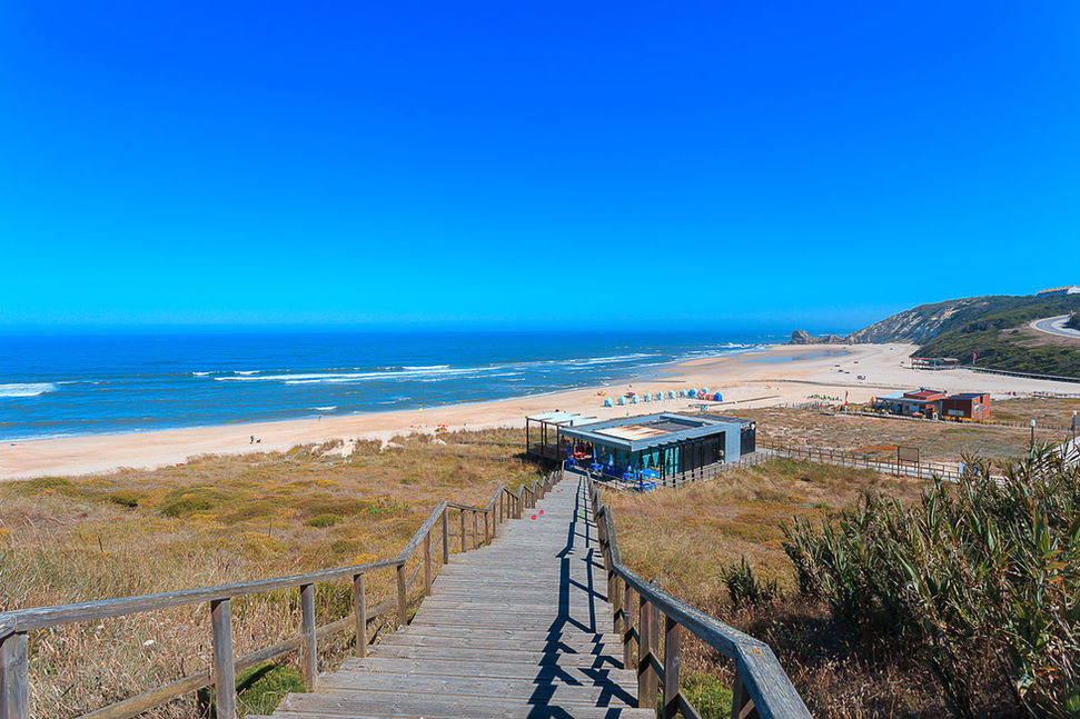 Paredes da Vitória Beach, in Alcobaça, Silver Coast Portugal