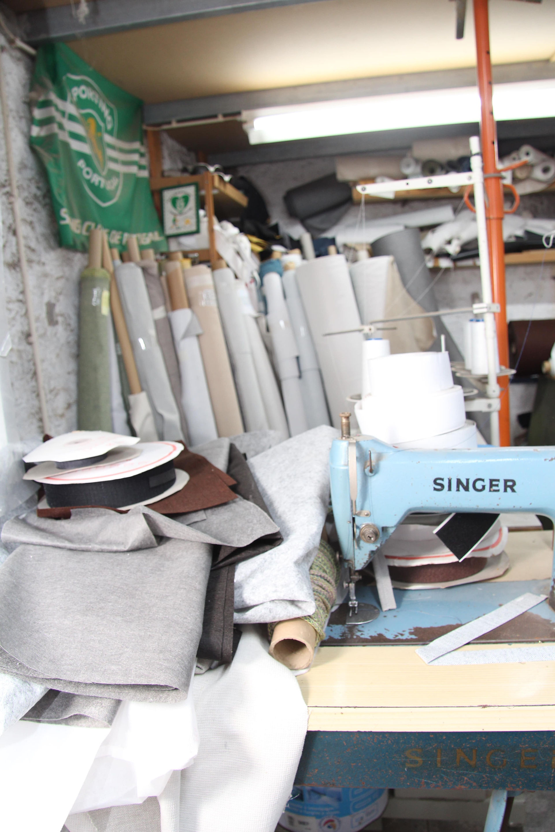 Portugal Interiors - Furniture made in Portugal - sewing machine and fabric furniture company