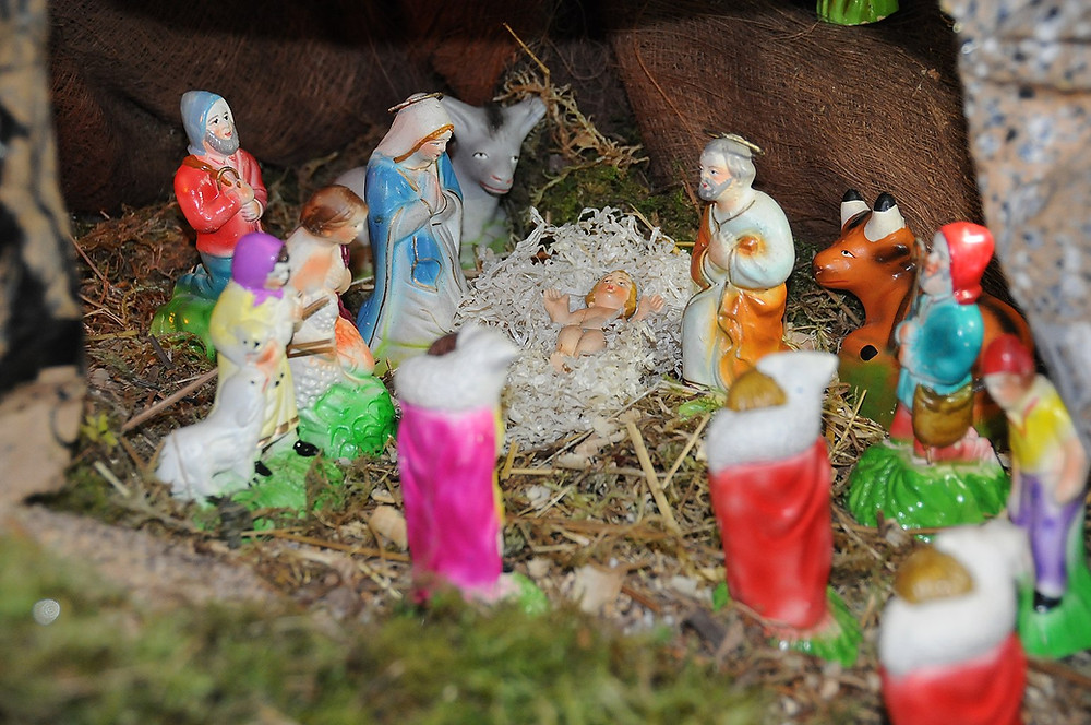 Traditional nativity scene Portugal