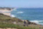 Wooden walkways leading to Foz do Arelho Beach - Portugal