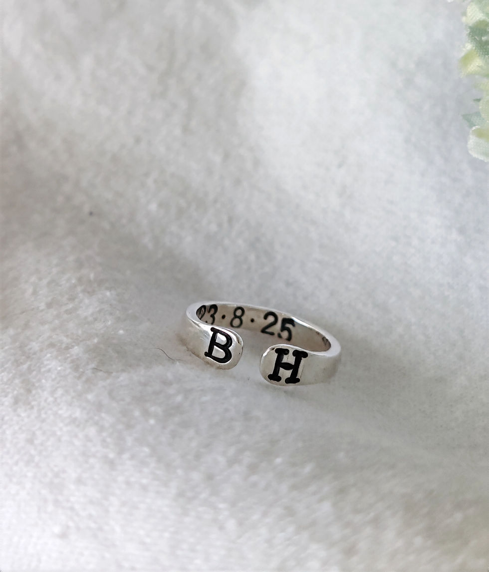 Miniatura: Anillo Con Tu Inicial