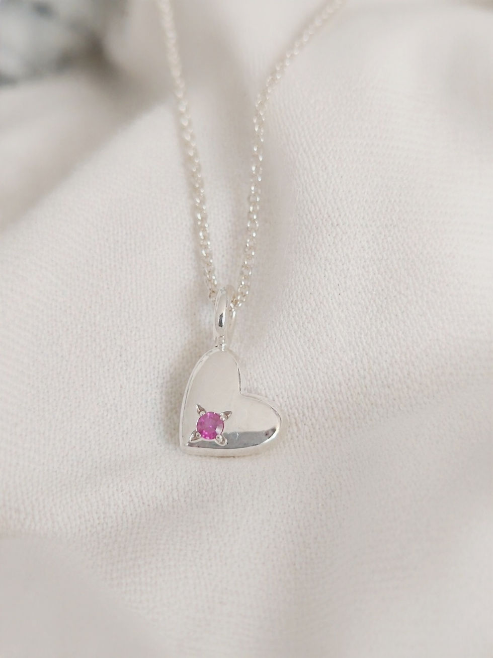 Miniatura: Corazones con circonia