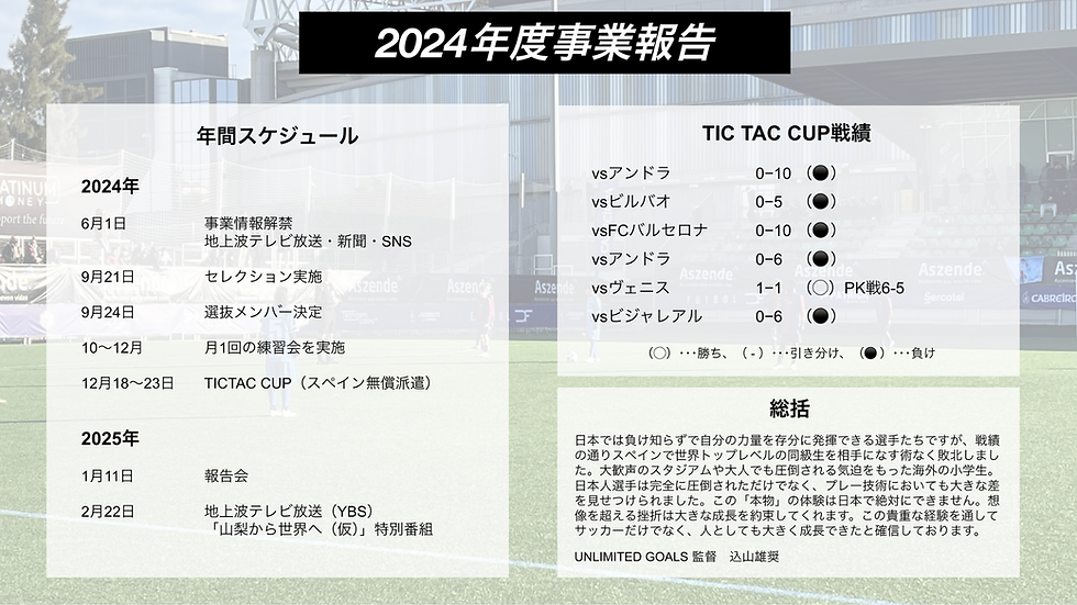 2024年度事業報告