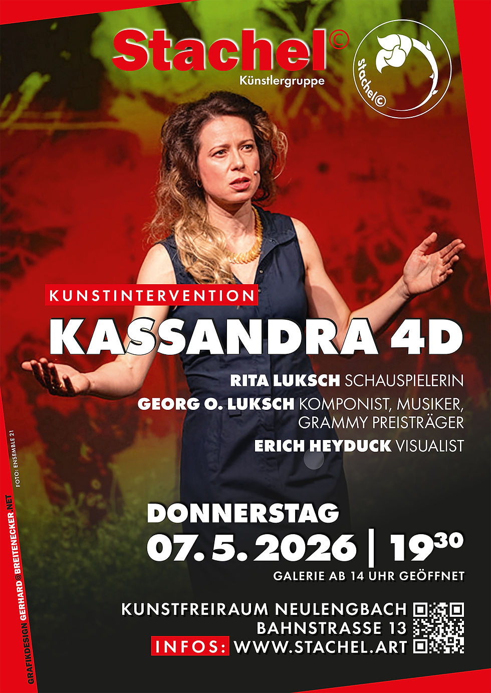 Kunstintervention "KASSANDRA 4D