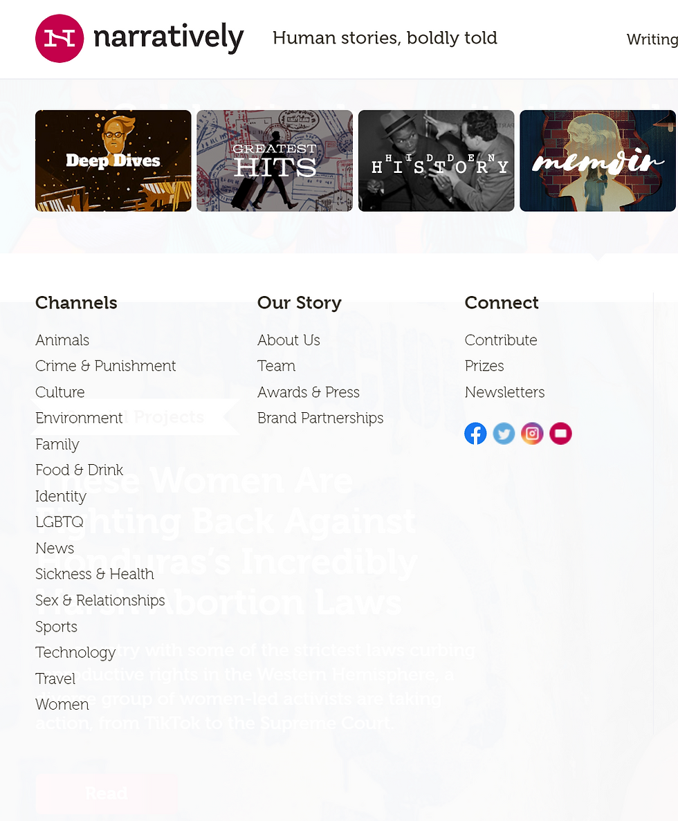 Developing Message in Memoir (week 7)