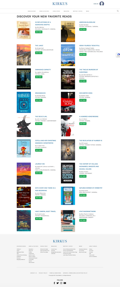 Kirkus Seeding Campaign