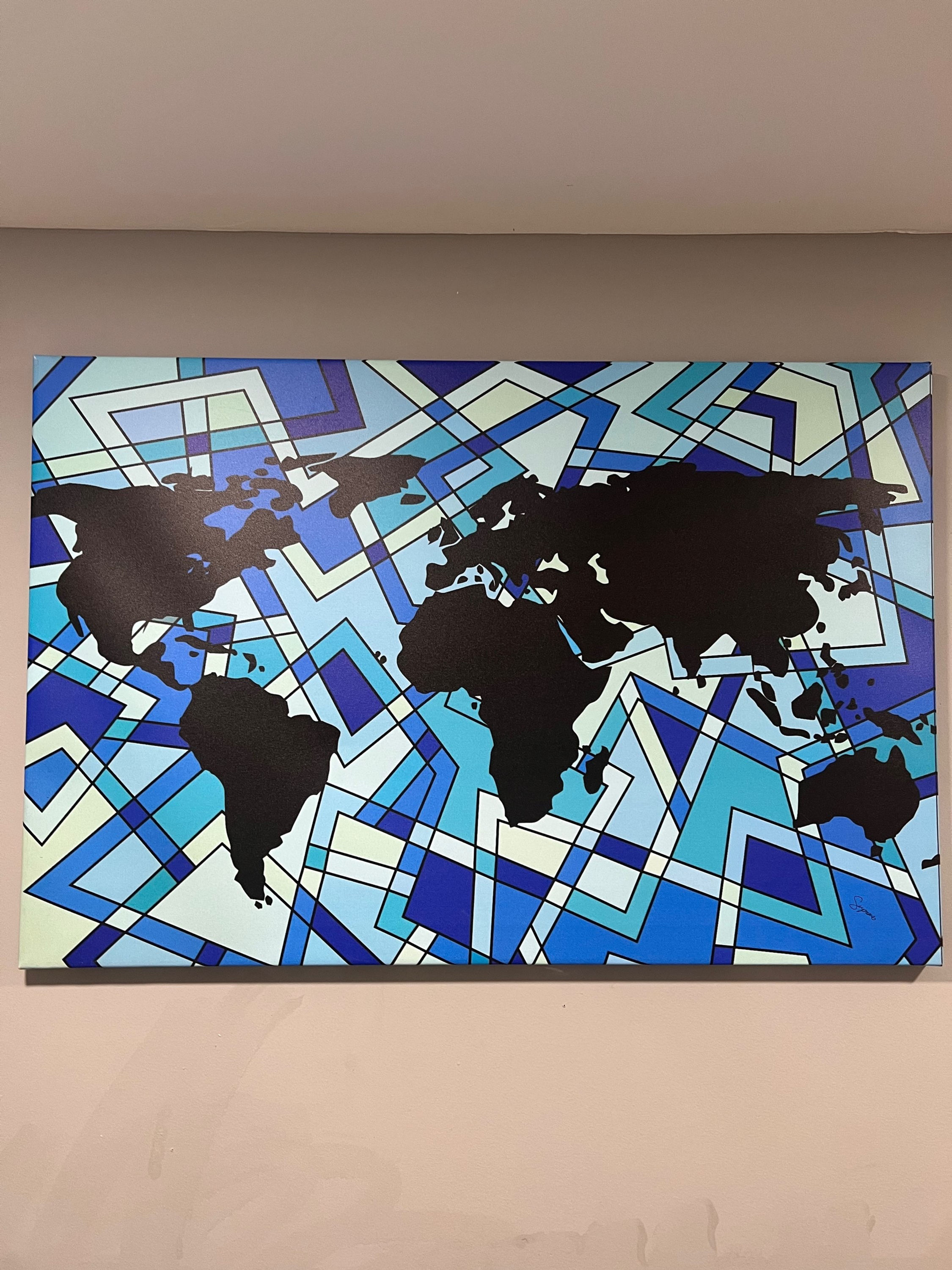 Off the coast canvas print