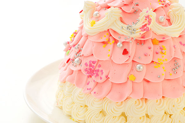 サムネイル： プリンセスケーキひらひら生