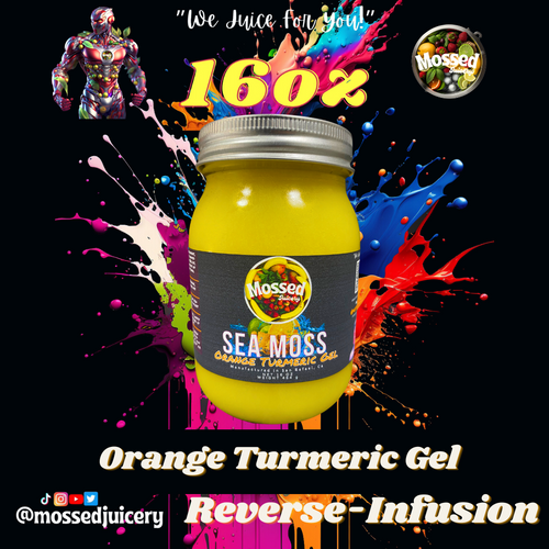 Orange Turmeric Gel (reverse-infusion) | Mossed Juicery