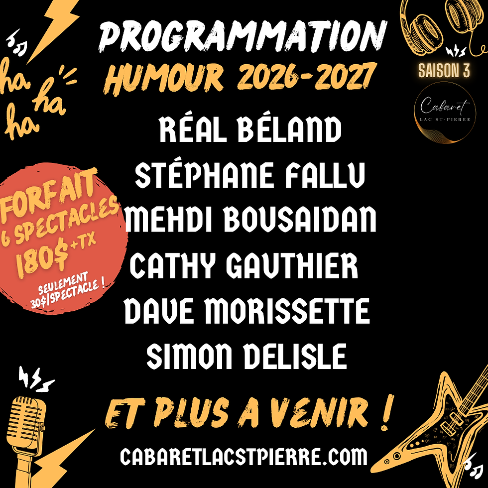 Billet de saison - Saison 3 - HUMOUR SEULEMENT