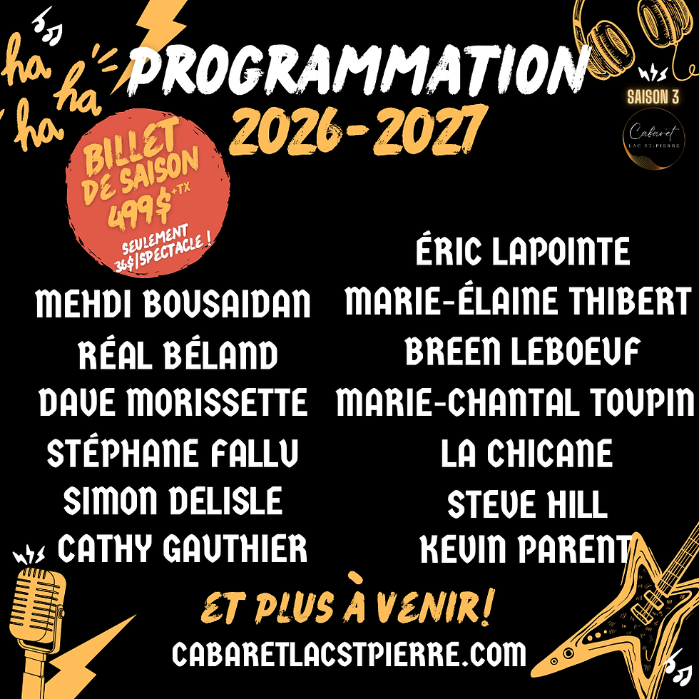 Billet de saison - Saison 3 (2026-27)