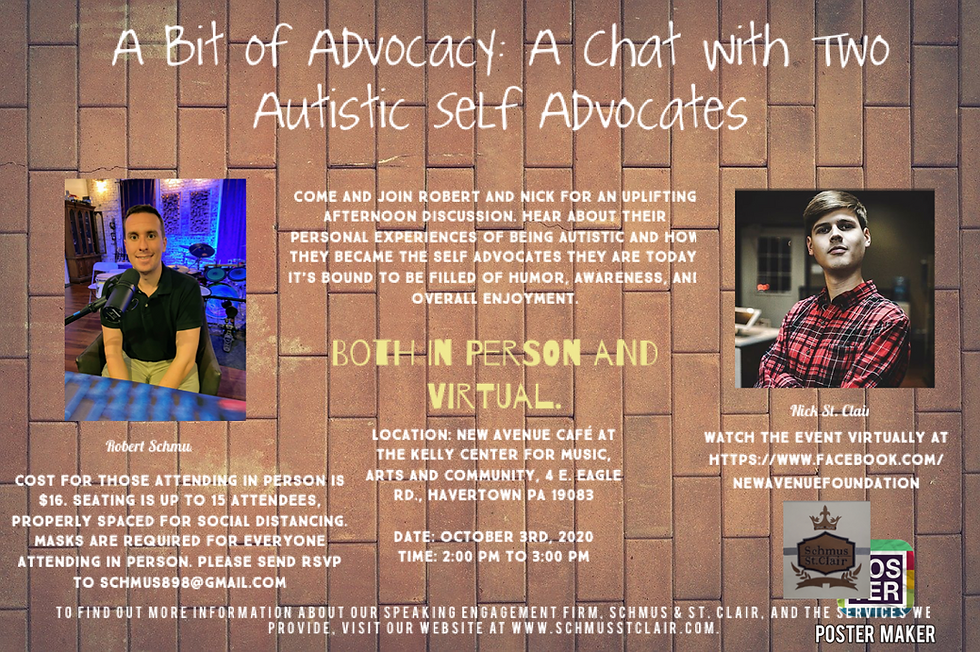 A Bit of Advocacy (IN-PERSON & VIRTUAL)