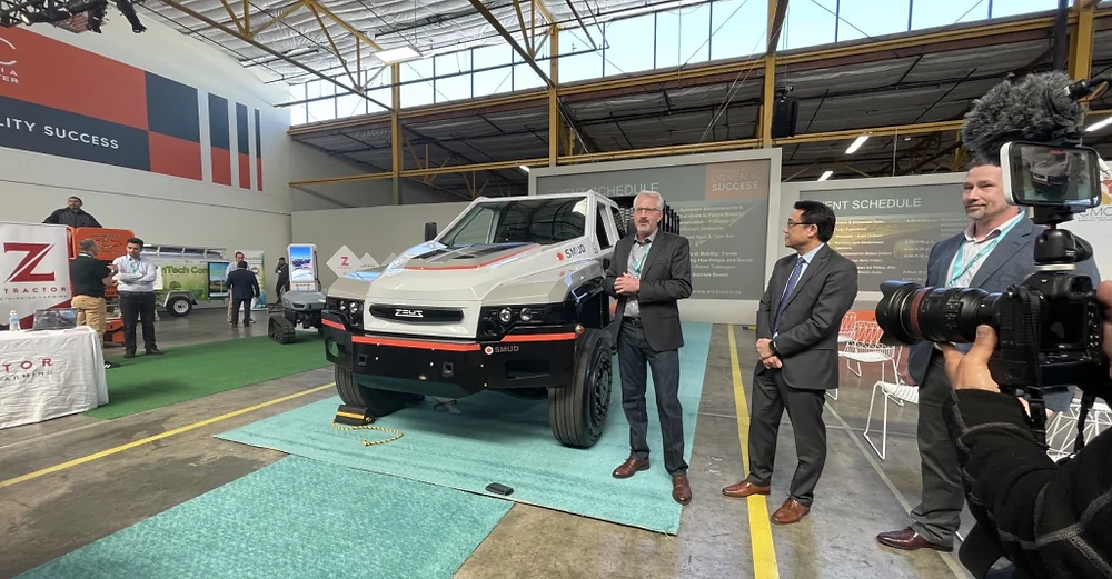 SMUD Unveils Electric Service Truck and Pilot Plans