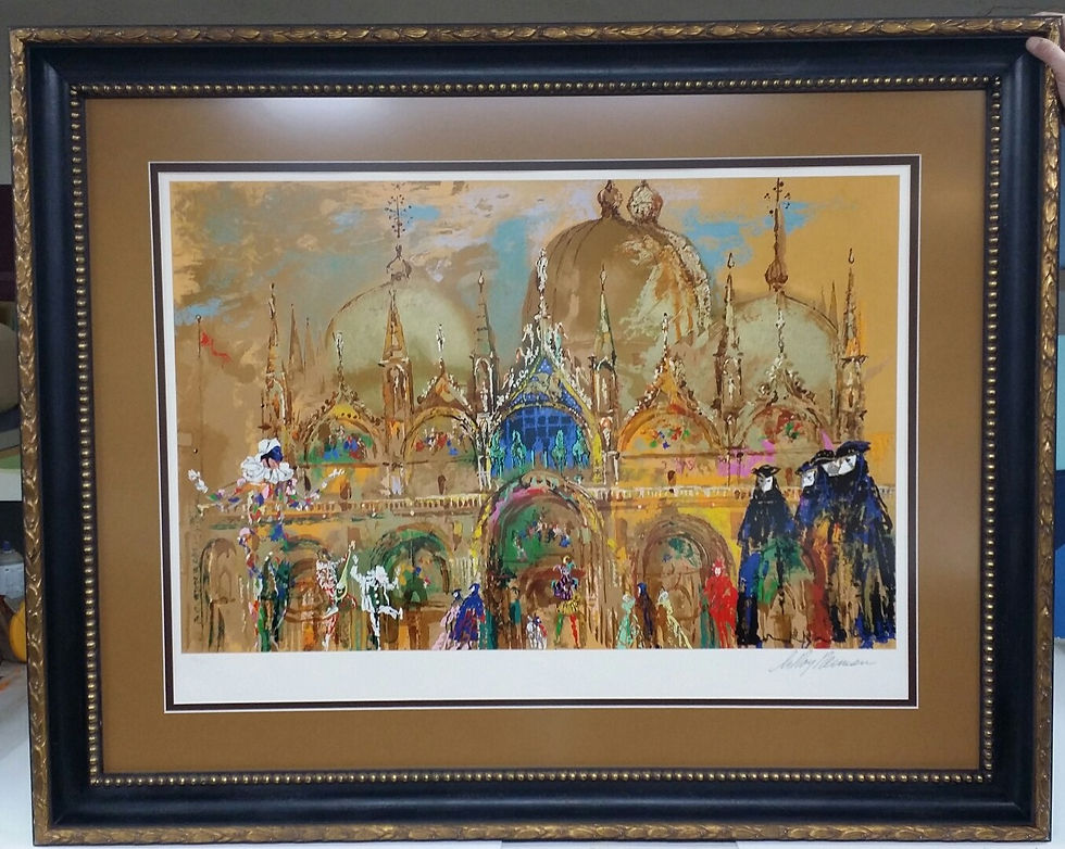 Leroy Neiman - St. Marks Square, Venice
