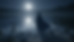 Eye-level view of a person standing near a moonlit lake at night.