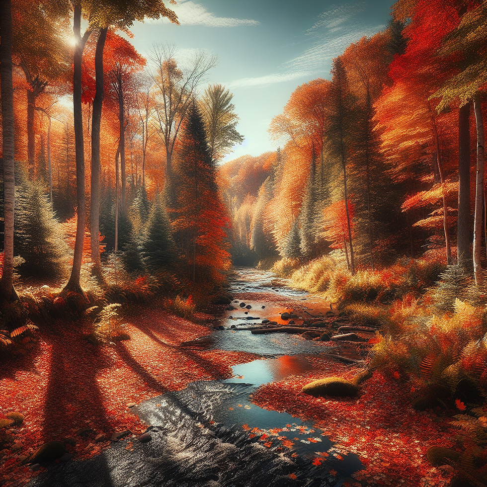 Fall Foliage Painting