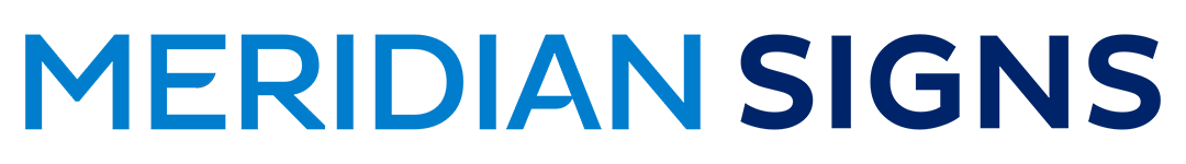 Meridian Signs logo - Houston’s expert in custom architectural and LED signage