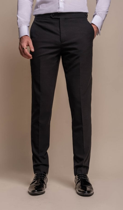 Thumbnail: HOUSE OF CAVANI Aspen Black Two Piece Suit