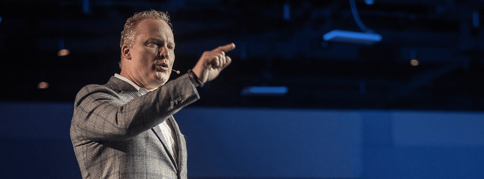 CPA Leadership Group | Mark Cole speaking at corporate keynote event