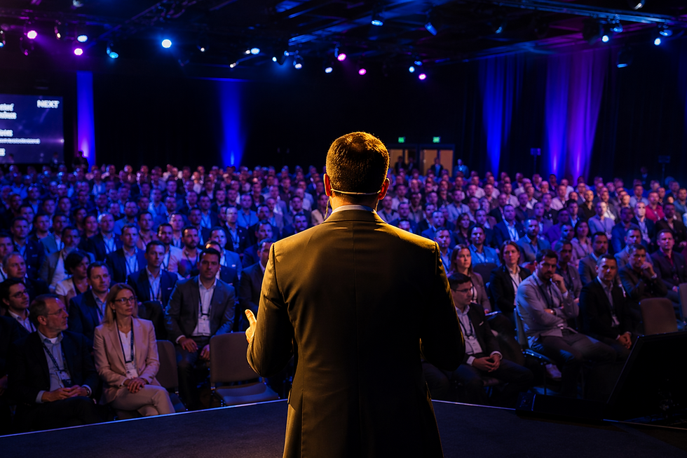 CPA Leadership Group Conference 2027 leadership speaker speaking to audience