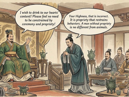 When Duke Jing Wanted to Abolish Propriety