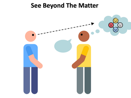 See Beyond the Matter