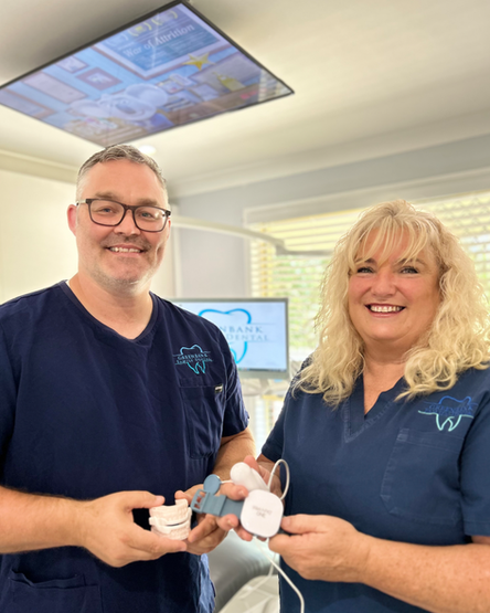 dentist Greenbank Dr Dan and Robyn patient treatment consultation