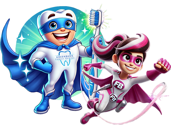 Captain Clean Tooth & Miss Floss Boss