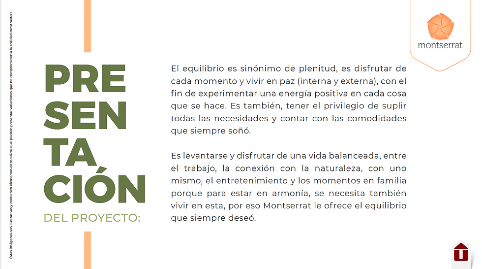 Proyecto Montserrat - Abadias Condominio