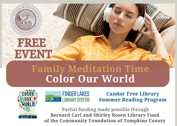 Meditation Classes at the Library