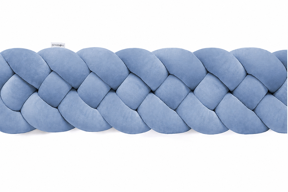 warkocz dusty blue sparrow 4 pasma