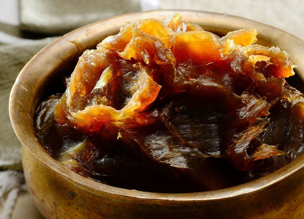 Moroccan Baldi, also known as black soap