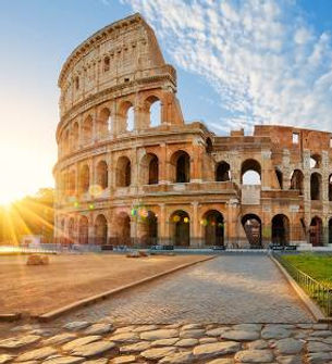 The Colosseum is an amphitheatre built in Rome under the Flavian emperors of the Roman Empire