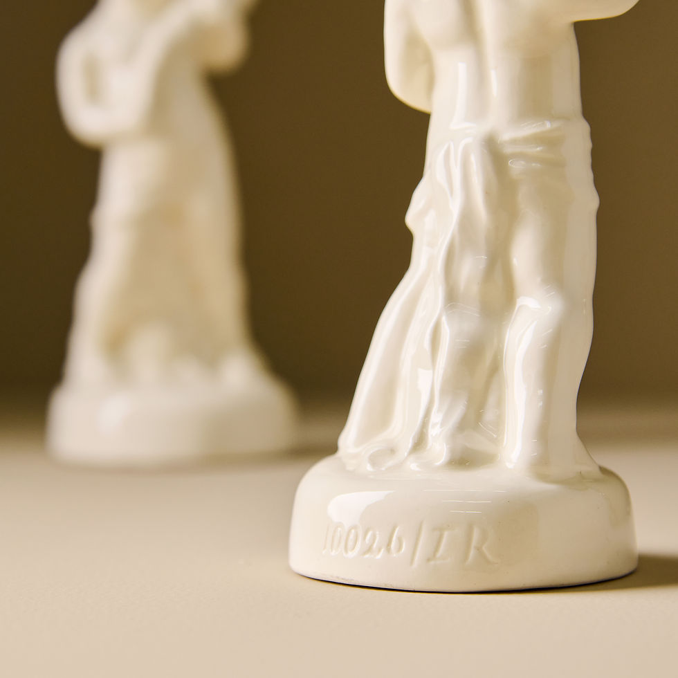 Thumbnail: Victorian Ceramic Boys with Cornucopia (Set of 2)