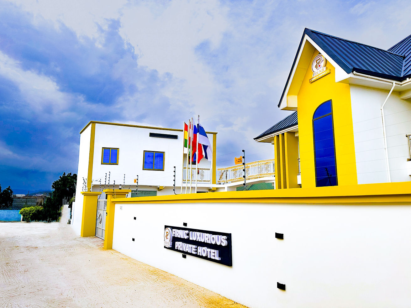 Front View of Firnic Luxurious Private Hotel